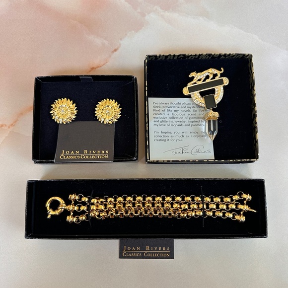 Vintage Jewelry Lot Joan Rivers, Jackie Collins - Picture 1 of 6